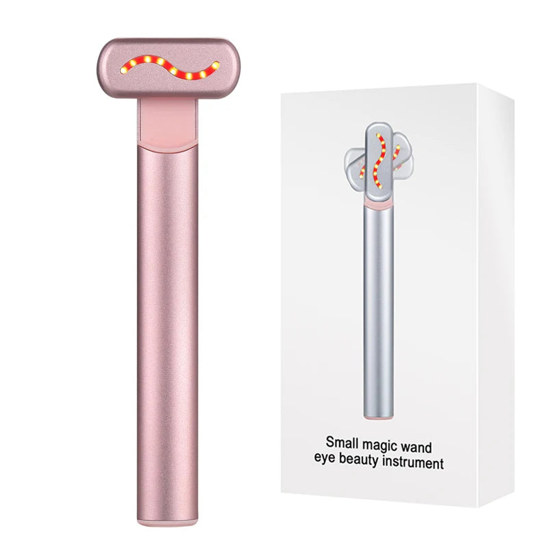 EMS Microcurrent Face Lifting Device with Red Light Therapy