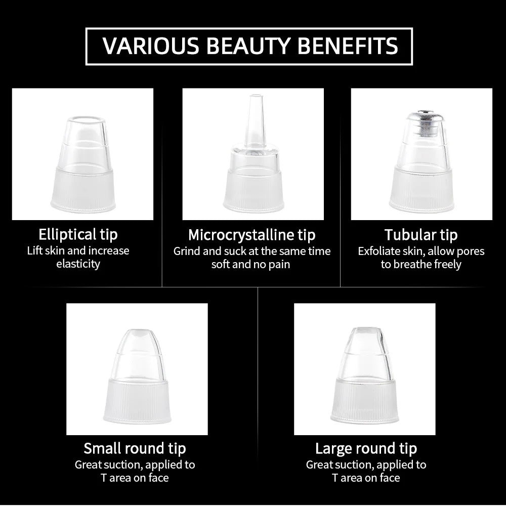 Vacuum Blackhead Remover Facial Suction Cleaner
