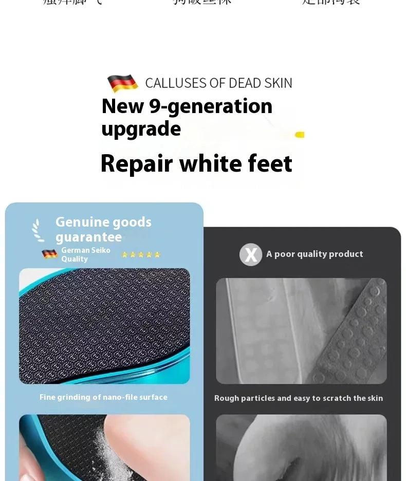 Foot Grinder Callus Remover – Nano Glass Scrubber
