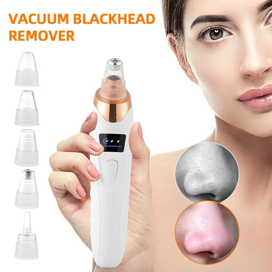 Vacuum Blackhead Remover Facial Suction Cleaner